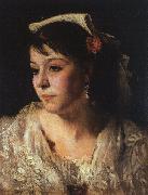 John Singer Sargent Head of an Italian Woman oil painting picture wholesale